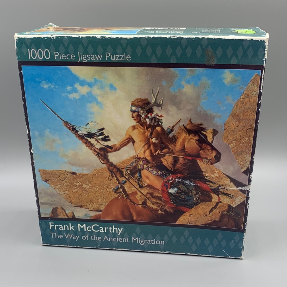 Frank McCarthy 1000 Piece Jigsaw Puzzle The Way of the Ancient Migration